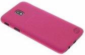 Samsung J3 2017 J330 Roze Siliconen Gel TPU / Back Cover / Hoesje Samsung J3 2017 J330