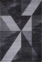 Relax Abstract Vloerkleed Grijs Laagpolig- 200x290 CM.