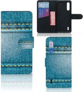 Xiaomi Mi 9 Lite Wallet Case met Pasjes Jeans