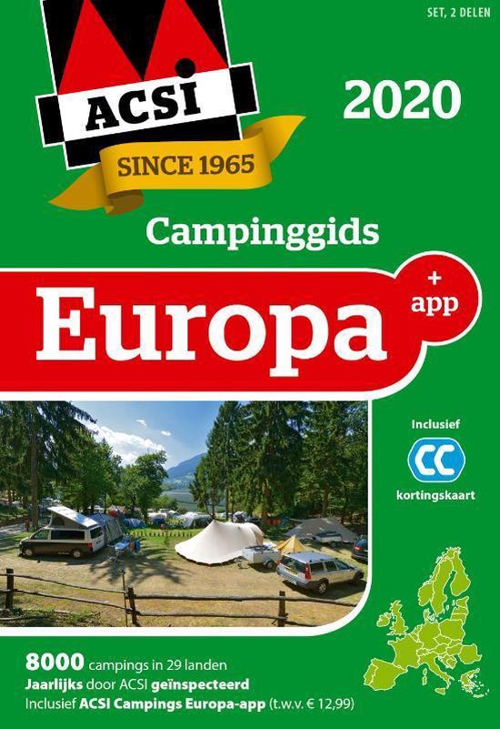 ACSI Campinggids - ACSI Campinggids Europa + app 2020 - Acsi | 