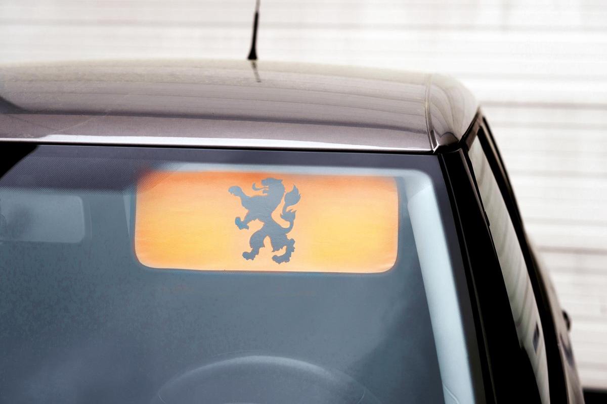 Sunvisor flag cd holder PP