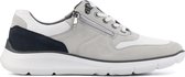 Waldlaufer Sneakers Heren - Lage sneakers / Herenschoenen - Suède - 953012     -  Wit combi - Maat 42.5