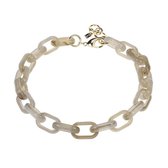 CAMPS & CAMPS - collier - grijs opaal