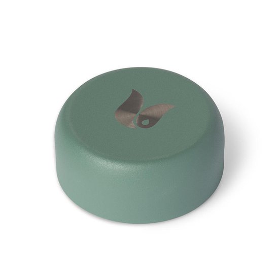 Een groen RETULP deksel met logo, op een witte achtergrond.