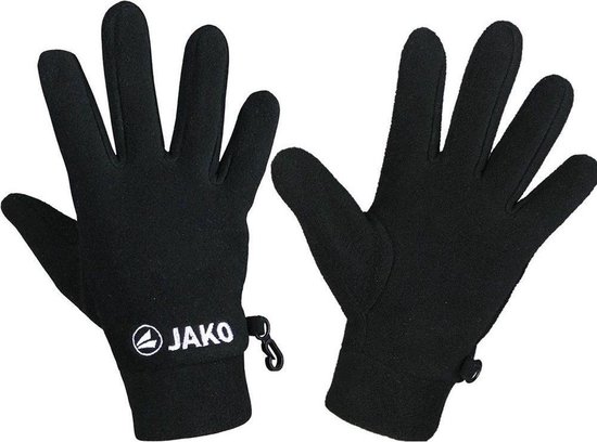 Jako Fleece Handschoenen Kinderen - Zwart | Maat: 4 (5-6 JAAR) | bol.com
