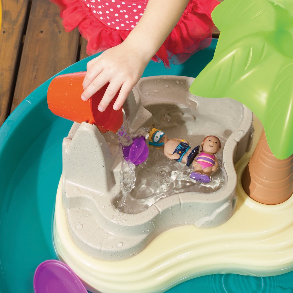 Step2 Splish Splash Watertafel - Met 10 accessoires - Waterspeelgoed voor kind - Activiteitentafel met water voor de tuin / buiten — afbeelding 10