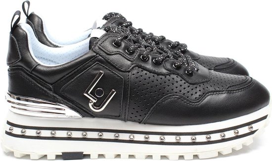 Labe Sympathiek Productiviteit Liu Jo Maxi Alexa sneakers - zwart, ,36 / 3 | bol.com