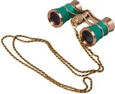 Levenhuk Broadway 325C Lime Opera Glasses with a chain