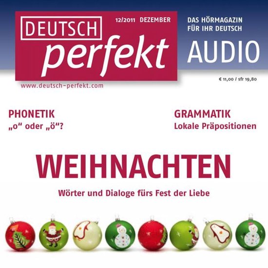 Deutsch lernen Audio - Weihnachten - cover