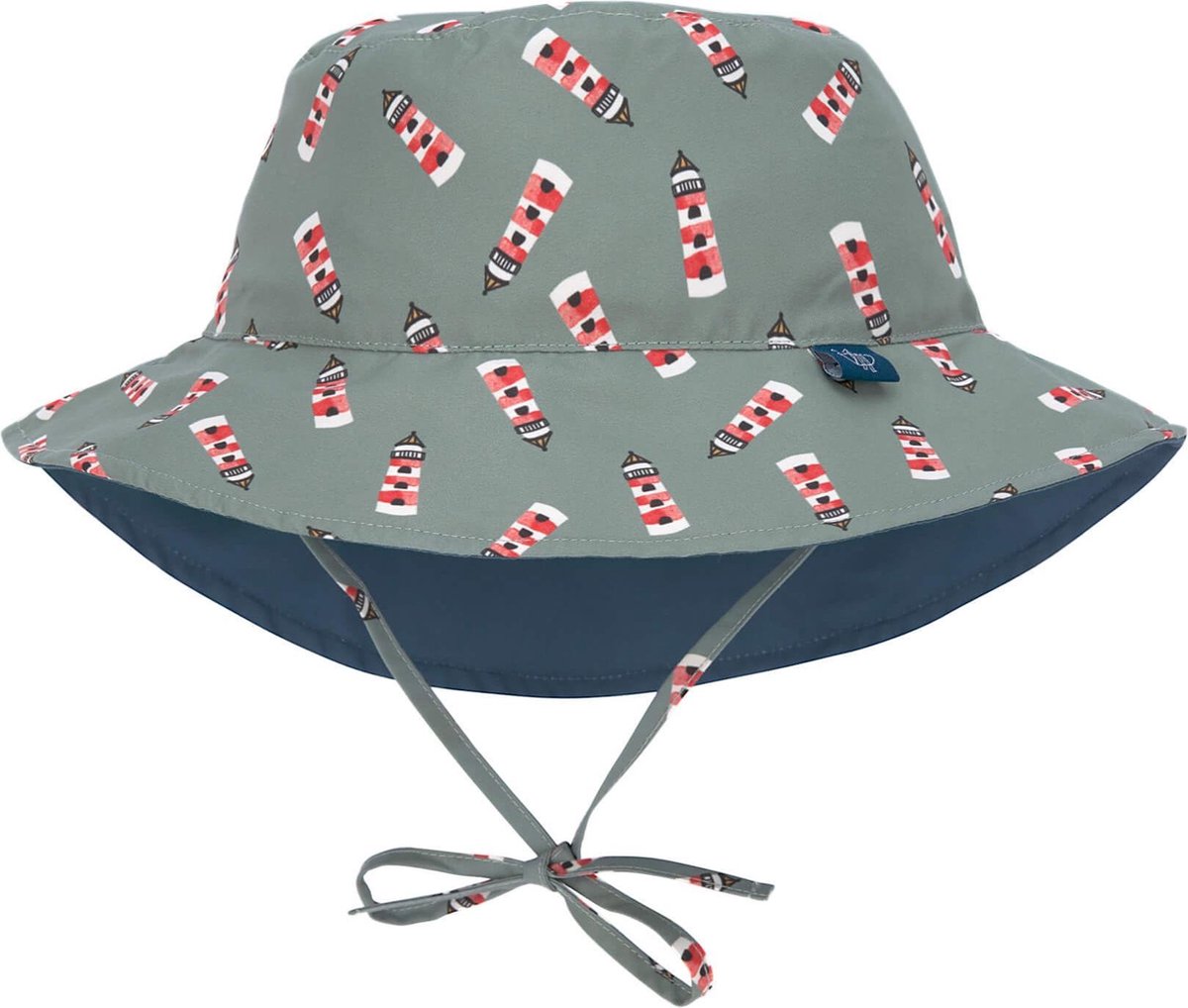 Lässig Splash & Fun Sun Protection Vissershoedje Lighthouse, 9-12 mnd, maat 48/49