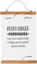 Houten ophangsysteem voor posters - Sass & Belle