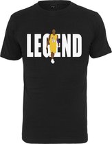 Heren T-Shirt Basketball Player Tee zwart