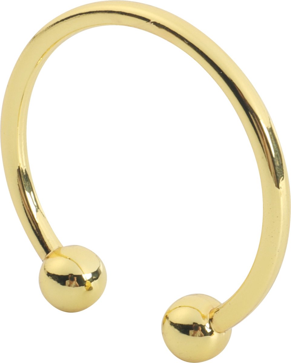 Goedkoopste Banoch | Glansring Betty Ø 28 mm | goudkleurige metalen eikelring | cockring