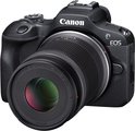 Canon EOS R100 - Systeemcamera - + RF-S 18-45mm f/4.5-6.3 IS STM & RF-S 55-210mm f/5-7.1 IS STM-lens