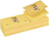 Post-it® Super Sticky Z-Notes, Canary Yellow™, 76 x 127 mm
