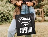 Cadeau Tas - Super Juf - Shopper - Tekst - School - Afscheid