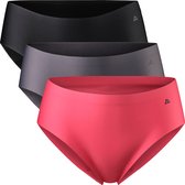 DANISH ENDURANCE Culotte de bikini pour femme avec ceinture élastique - Katoen Bio confortable - 3 paires - Taille XL