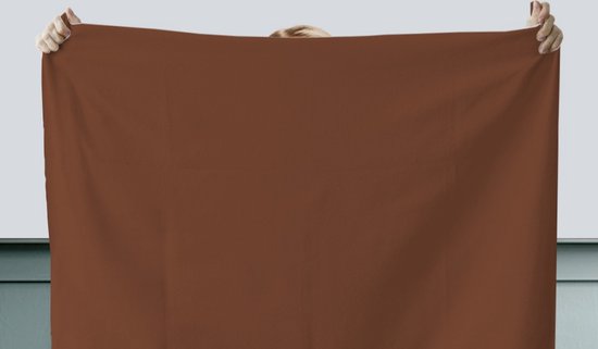 Nappe - Nappe - 180x260 cm - Marron - Foncé - Couleurs - Intérieur et Extérieur