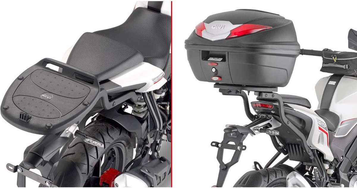 Givi Monolock Topkoffer Achterdrager Montage Keeway Rkf 125 Zwart