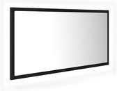 vidaXL-Badkamerspiegel-LED-90x8,5x37-cm-acryl-zwart