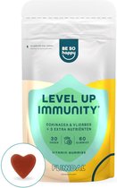 Level Up Immunity Gummies 60 gummies - Ondersteunt het immuunsysteem. Mákkelijk en lekker!