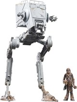 Hasbro Star Wars Speelset Vehicle with Figure AT-ST & Chewbacca Episode VI Vintage Collection Multicolours
