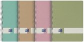 Cahier Oxford Europeanbook Multicolore 80 Draps A5 (5 Pièces)