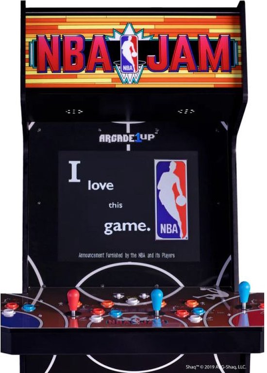 Arcade1Up - NBA Jam SHAQ XL Arcade Machine - Arcade1Up