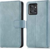 iMoshion Hoesje Geschikt voor Motorola ThinkPhone Hoesje Met Pasjeshouder - iMoshion Luxe Bookcase - Lichtblauw