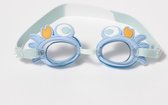 Sunnylife - Kids Swimtime Mini Duikbril Sonny the Sea Creature Blue - Siliconen - Blauw