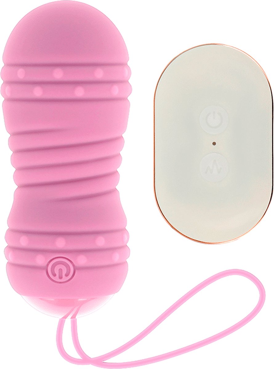 OHMAMA STIMULATING | Ohmama Remote Control Rotating Egg 7 Patterns - Pink
