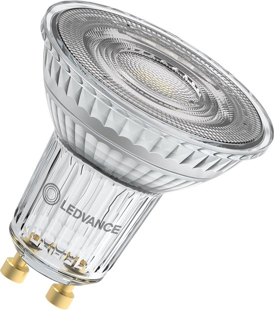Ledvance Superior LED Spot Reflector GU10 PAR16 6W 350lm 36D - 930 Warm Wit | Beste Kleurweergave - Dimbaar - Vervangt 50W