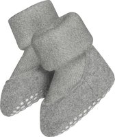 FALKE Bébé Cosyshoe chaussettes antidérapantes en laine mérinos à pois pour filles et garçons gris - Taille 15-16