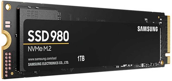 Samsung 980 - M.2 Interne SSD - NVME - 1TB