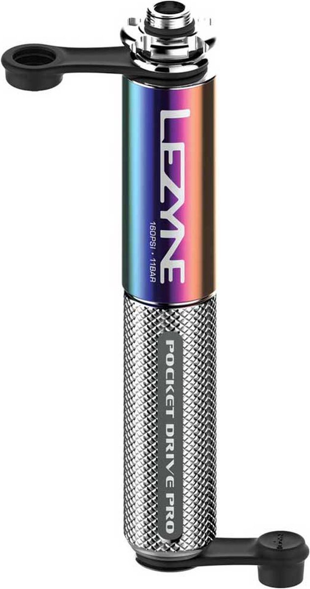 Lezyne Pocket Drive Pro Mini Pomp Zilver 160 Psi van Lezyne — afbeelding 4