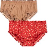 Konges Sløjd Colette 2 pack maillots de bain / bas de bikini pour bébé - Loves me not - Taille 0-1 mois