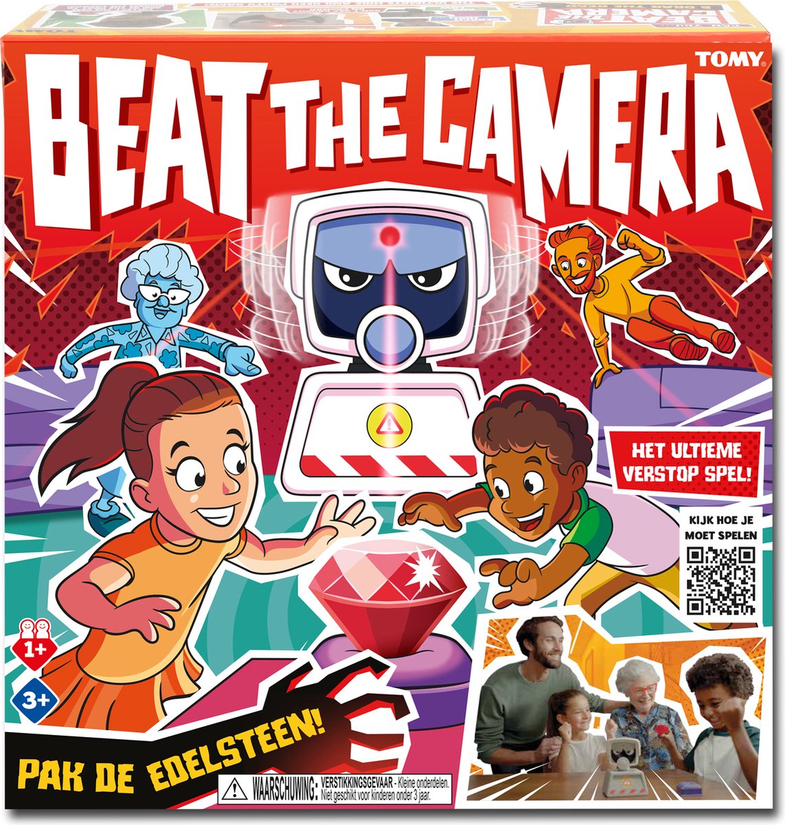 TOMY Beat The Camera - Actiespel - Familiespel — afbeelding 5