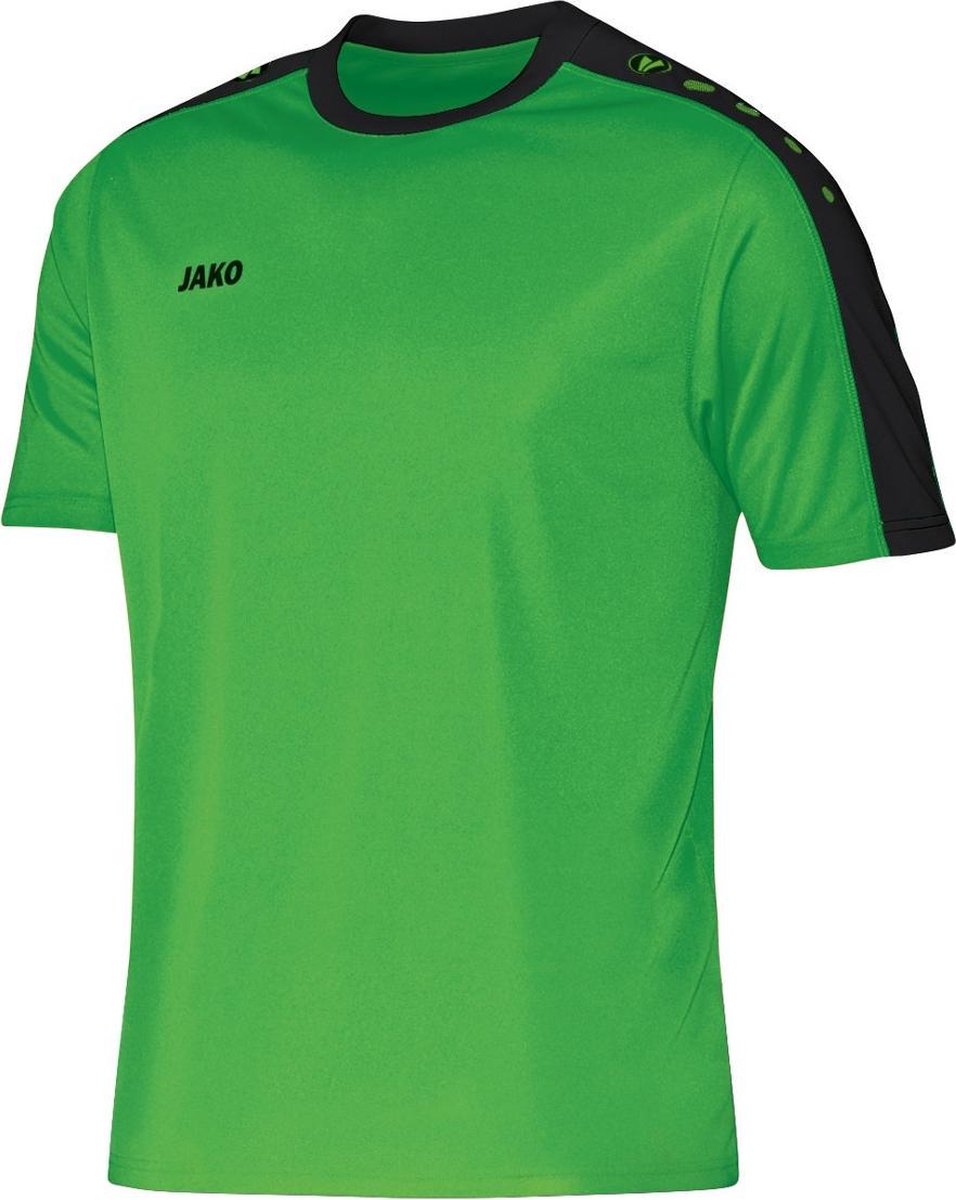 jako-striker-km-voetbalshirt-jongens-maat-164-groen-licht-bol