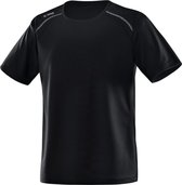 Jako Run Hardloopshirt Unisex - Shirts  - zwart - 128