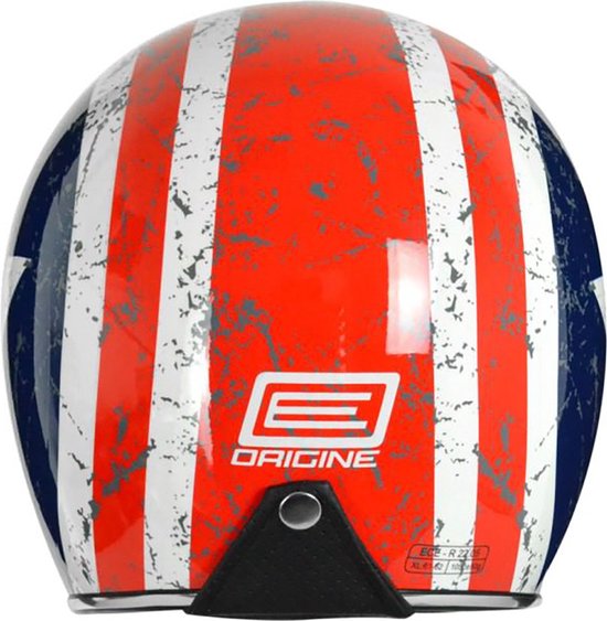 Origine Sprint Rebel Star Jet Helm Rood,Wit,Blauw XS