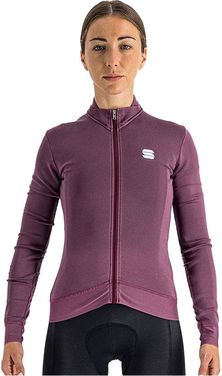 Sportful Monocrom Thermal Trui Met Lange Mouwen Paars S Vrouw