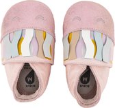 Bobux Soft Soles - Baby Slofjes Leer - Jelly Blossom Pearl - Maat 18