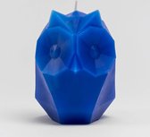 PyroPet Ugla Uil - Skeleton Candle - Electric Blue