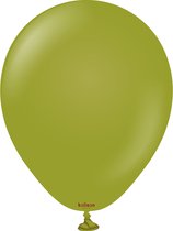 Professionele decoratie ballonnen - R5 - Retro Olive - Kalisan