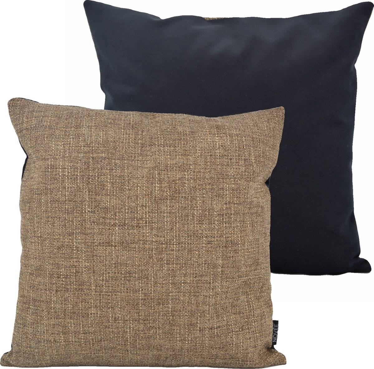 NOVÉE Picasso Paris Gold Black Kussenhoes | Velvet/Polyester | 45 x 45 cm Goud-Zwart
