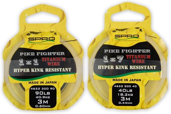 Spro Predator Titanium Wire 1x7 17lb 3m van Spro — afbeelding 3