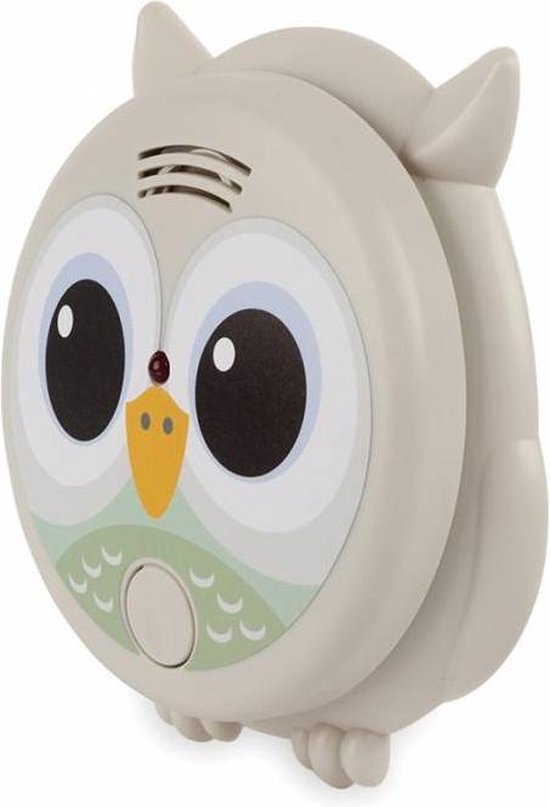 Mister Owl Rookmelder Smoke detector Kleur Grijs