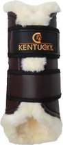Kentucky Turnout Boots Leather - Kleur: Bruin - Optie: Front - Maat: Full
