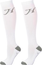 Harrys Horse Kousen Uni - Wit - L