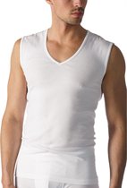 Mey Mouwloos Shirt Casual Cotton Heren 49037 - Wit 101 weiss Heren - 8